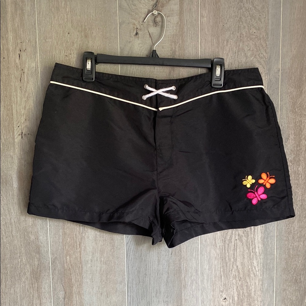 Surfer Girl  Beach Vibes. Vintage Shorts Swim Shorts